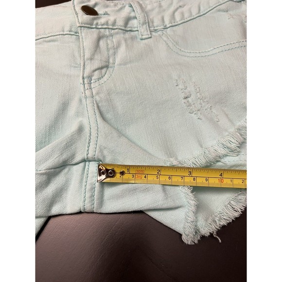 Billabong laneway denim shorts raw hem size 1 mint - Picture 12 of 12